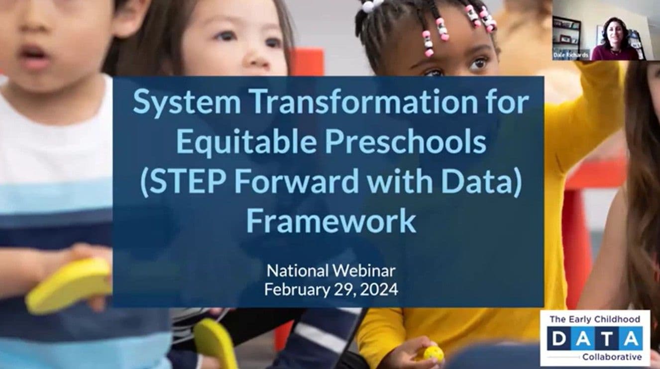 STEP Forward with Data Framework Launch Webinar thumbnail
